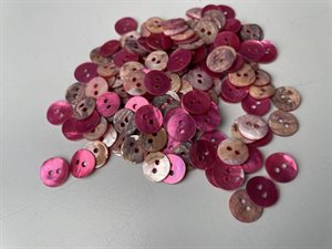 Perlemor knap - smuk pink, 10 mm